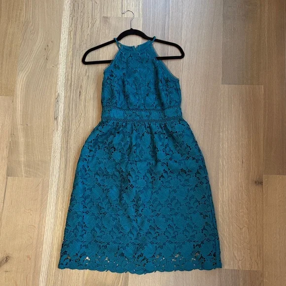 LOFT | Dresses | Loft Teal Lace Midi Dress | Poshmark LOFT | Dresses | Loft Teal Lace Midi Dress | Poshmark